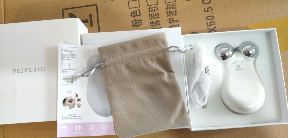 EMS Microcurrent Face Massager – Firms, lifts, and rejuvenates skin.