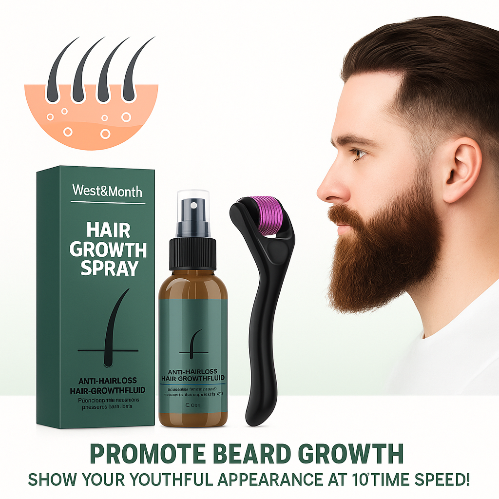 Beard Spray Set Moisturizing Care