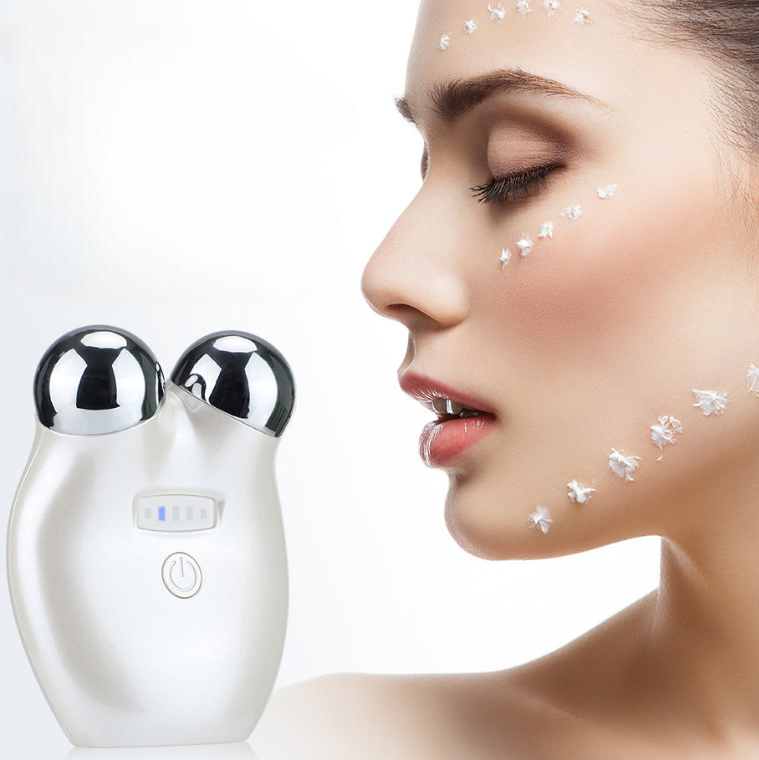 EMS Microcurrent Face Massager – Firms, lifts, and rejuvenates skin.